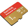 SanDisk 1 To Extreme Go Carte MicroSDXC + Adaptateur SD (pour Android Smartphone, Tablette, Action Cams, Drones, UHS-I, jusqu'à