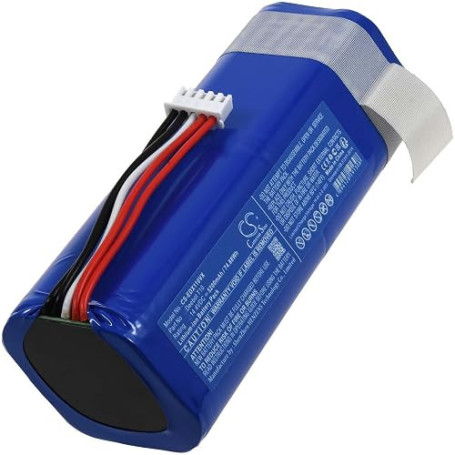 Batterie Li-Ion pour robot aspirateur Ecovacs D-X1OM D-X1PL, 14,4 V, Li-Ion