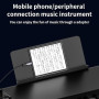 Adaptateur mini USB mâle vers MIDI femelle, adaptateur d'imprimante mini USB mâle vers USB B pour imprimantes, synthétiseur de p