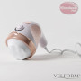 VELFORM Vibraluxe Pro Masseur Anti-Cellulite Électrique 3000 tr/min – Appareil de Massage Amincissant avec 6 Têtes Incluses – Ra