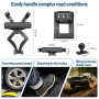 TTCR-II Compatible avec Support de Téléphone Voiture Audi A4/S4 B8,A5/S5 8T | A4/S4 B8 2008-2015 Support Phone Rotatif à 360°Ada