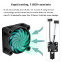 Kit complet Hotend P1S P1P, tête d'impression Hot End complète avec chauffage en céramique, thermistor, buse en acier durcie de