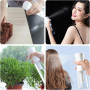 JOYOLA Lot de 4 Applicateur Huile Cheveux, Hair Oil Applicator avec Peigne Brosse Massage, Hair Dye Brush Bottle, Brumisateur, O