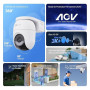EZVIZ 3K+(6MP) 2PK Caméra Extérieure sans Fil CB8 Lite+5W Panneau Solaire | Mode AOV (Enregistrement 24h/24), Détection de Perso
