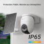 EZVIZ 3K+(6MP) 2PK Caméra Extérieure sans Fil CB8 Lite+5W Panneau Solaire | Mode AOV (Enregistrement 24h/24), Détection de Perso