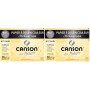 CANSON Mi-Teintes - Pochette 12 feuilles de papier dessin noir 24x32-160g/m²