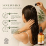 QKnatur Huile de courge pour les cheveux 50 ml | Sérum capillaire favorisant la pousse des cheveux | Nourrit, adoucit et apporte
