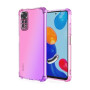 HONLEN Coque pour Redmi Note 11 Pro (4G) / 11 Pro 5G / 12 Pro (4G) / 11E Pro Étui, (6.67" inches) Transparente Dégradée TPU Sili