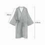 Unisxe Peignoir de Bain Kimono Japonais Chemise de Nuit Lâche Ruban pour Femme Homme Pyjama Japonais Nuisette de Chambre Vêtemen
