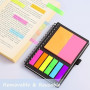 AGPTEK Carnet à Spirale avec Notes Colorées, Bloc Note Carnet de Poche avec Couverture Kraft, Cahier Spirale avec Porte-Stylo (S