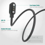 YLMAYOK Compatible Pour Cable USB Compatible Pour Smartwatch Ice-Watch Montre Connectée Femme Ice Smart 2.0 1,2 Pouces (1 Pack)