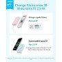 Anker Batterie Externe Magsafe 10000mAh 30W, Power Bank sans Fil Compacte avec Recharge Rapide PD, Chargeur Durable et Agréable