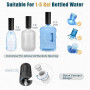 YISH Distributeur d'eau Bouteille Automatique 5 Gallons: Automatique Pompe pour Bouteille d'eau Electrique Distributeur à Eau Fr