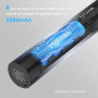 Autonomie de 240 jours Brosse à dents électrique pour Adultes,8 Têtes de Rechange,Batterie Rechargeable,3 Modes,Minuterie de 2,é