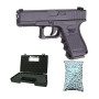 Saigo Defense Pack Airsoft Pistolet modèle Galaxy G.15 à Ressort/Entièrement en métal/Puissance 0.5 Joule/livré avec Accessoires