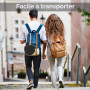 ProCase Étui Transport Rigide pour AirPods Max 2020/2024 avec Couvercle et Pochette en Filet, Housse Protecteur Portable de Voya
