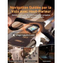 iGPSPORT BSC500 Compteur Velo sans Fil, Tactile 3,3" Map Vocale Navigation | Entraînement Climb Mode VAE Recalcul Automatique d’