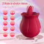 Vibromasseur Femme Clitoridien Sex Toys,Vibromasseurs Feminin avec 10 Modes de Léchage & Vibration,Gode Vibro-masseur Jouet Sexu