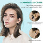 Bouchon Oreille Piscine, 3 Paires de Bouchons d'oreilles de Natation en Silicone Réutilisables et Imperméables pour le surf et a