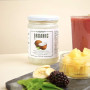 Eat Wholesome Huile De Coco Vierge Biologique, 500ml - Crue, Pressée À Froid, Primée, Bocal En Verre Dans Une Boîte, Pour La Cui