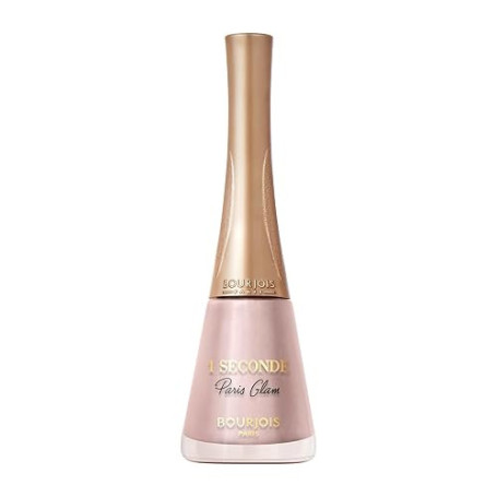 BOURJOIS VERNIS 1 SECONDE SOIRS DE PARIS 58 PARIS GLAM, Vernis à Ongles, 60 Secondes de Séchage, Fini Brillant, Nacré, Métallisé