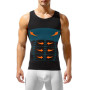 Arjen Kroos Débardeur Compression Homme Maillot de Corps Gaine Ventre Plat | Gilet de Sport Gainant, Débardeur Amincissant, Body