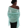 PIOYMEYA Chale Etole Femme Mariage Echarpe Foulard pour Robe Soiree Grosse Echarpes et Foulards Pashmina