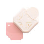 Vaessen Creative Perforatrice 3 en 1 - Coin d'Étiquette Festonné | Arrondisseur d'angle, Perforateur, Matériel scrapbooking, Pap
