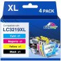 KINGWAY LC3219XL LC3217 Cartouches d'encre Compatible pour Brother LC3219 XL LC3217 3219XL avec Brother MFC-J5335DW J5330DW J693