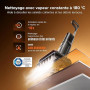 roborock F25 Steam Nettoyeur Vapeur sans Fil, Aspirateur Laveur | Aspiration 25kPa,Haute Température 95°C,Conçu pour S'allonger