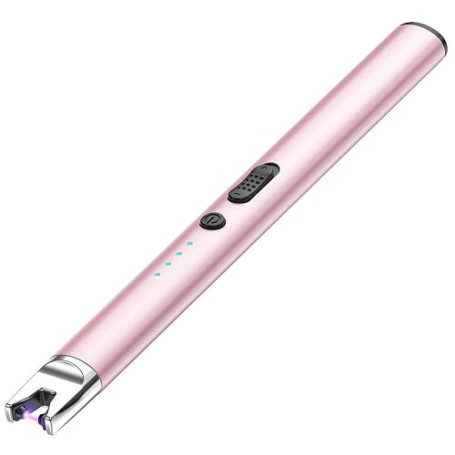 Briquet électrique à Arc électrique Rechargeable par USB - Coupe-Vent - Briquet Plasma pour Allumer des Bougies, cuisinière à ga