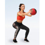 Yvette Leggings de Sport Femmes Imprimé Taille Haute | Opaque,Pantalon de Yoga Non Transparent Doux avec Poches Jogging Fitness