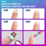 Lot de 26 forets à ongles avec étui de support, embouts de sécurité en céramique de 2,4 mm pour perceuse à ongles, forets électr
