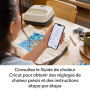 Cricut EasyPress SE (22.9 x 22.9 CM), presse à chaud pour t-shirts, coussins, sacs fourre-tout et plus encore – Framboise