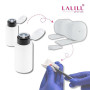 LALILL 2 Pièces Distributeur Pompe Doseur - SET Flacon Pompe pour Liquides - Dissolvant Vernis à Ongles, Dissolvant Manucure - 2