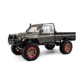 Amewi 22433 AMXRock RCX10B Scale Crawler Pick-Up Échelle 1:10, RTR Gris