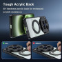 Rojeuinn Coque pour Vivo X300 Ultra 5G, PC de Haute Qualité avec Support Rotatif à 360° et Ventouse Magnétique, Anti-Chute, Anti