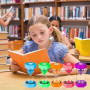 SuLiao Hourglass Sablier 1 minute bleu, minuteur pour enfants, école, brossage des dents des enfants, crèche, bureau, maison, dé