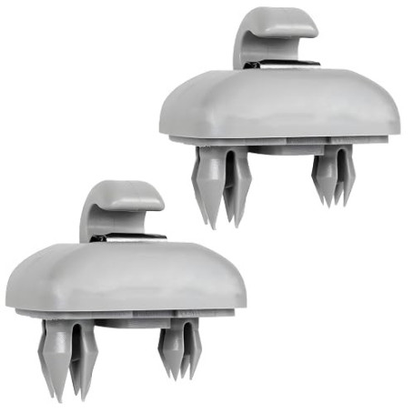Lot de 2 Clips de Pare-Soleil pour Audi A4 B8, Support de Pare-Soleil Audi avec A1 A3 A4 A5 Q3 Q5 (8E0 857 562) A7 B6 B7 B8 S4 S