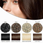 AYBUY 200 Pièces d'anneaux Micro Liens Perles en Silicone 2.5 x 3.0 x 5.0mm | Micro Anneaux Pour Extension Cheveux, pour Coller
