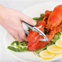 Casse-noisette en métal avec poignée antidérapante en alliage de zinc pour tous les types de noix, crabe et homard