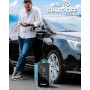Gonfleur Pneus Voiture Compresseur Air: 150PSI Compresseur à Air Portatifr | Batterie 6000mAh,Mini Pompe a Velo Electrique 12V a