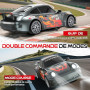 HappyGoLucky Voiture Télécommandée Drift, 1:24 Mini RC Drift Car, 2.4GHz, 4WD, 10-15KM/H, Mini Voiture Télécommandée avec Lumièr