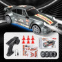HappyGoLucky Voiture Télécommandée Drift, 1:24 Mini RC Drift Car, 2.4GHz, 4WD, 10-15KM/H, Mini Voiture Télécommandée avec Lumièr