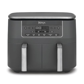 Ninja Air Fryer Dual Zone numérique, Friteuse à air 7,6L DZ300EU | 2 compartiments, 6-en-1, Friteuse sans huile, Croustillant ma
