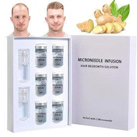 Teegxddy 1 Boîte Système de croissance capillaire, Sérum de croissance capillaire, Croissance des cheveux