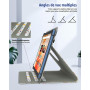 TiMOVO Étui Tablette 9-11 Pouces, Fleur | Rotation 360 Degrés, Avec Poche, Compatible 9-11 Pouces Tablette