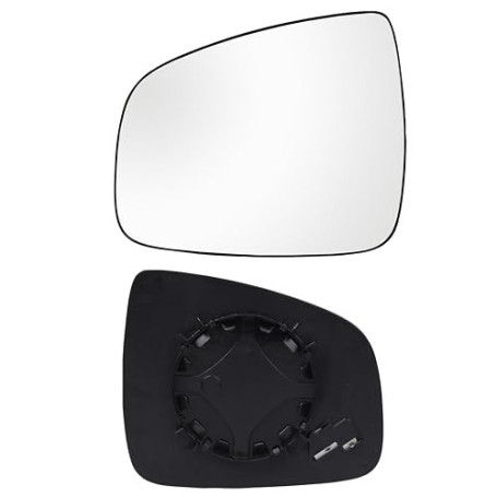Mingke Verre de Rétroviseur Gauche Compatible avec Renault Dacia Duster 2014-2017 Logan Sandero 2008-2013 Symbol 2013 Glace Retr