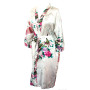 CCcollections Long Kimono Robe pour Femme, Peignoir de Luxe Léger - Élégante Robe de Nuit & Peignoir de Mariée, Cadeau Parfait p
