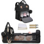 Fexkean Sac à Dos à Langer pour Bébé,Sac à Dos Pour lit bébé,Sac à langer de voyage portable avec lit pliable Sac à Couches Mult